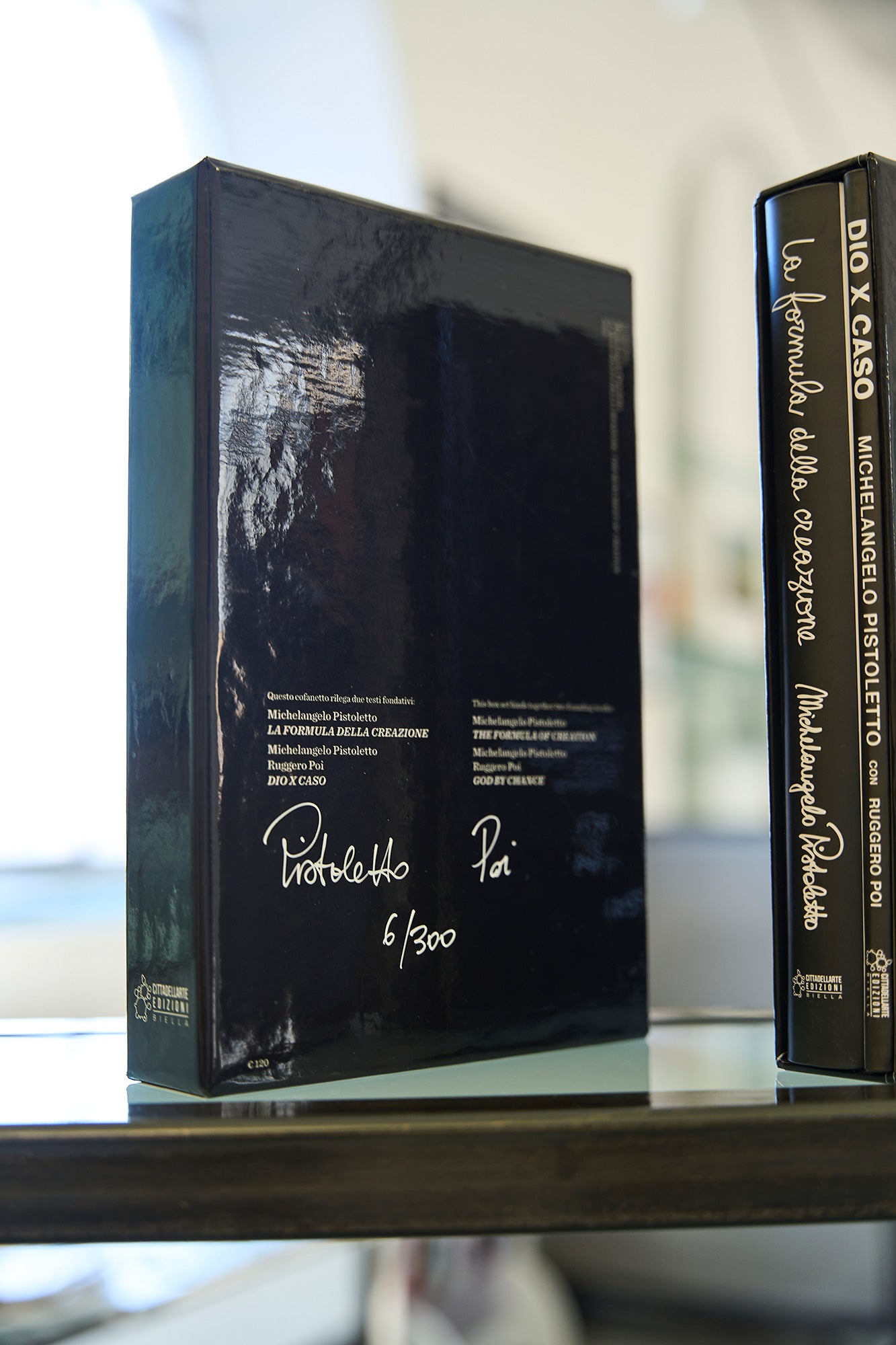 Cofanetto d'artista firmato da Michelangelo Pistoletto - Collector box set signed by Michelangelo Pistoletto