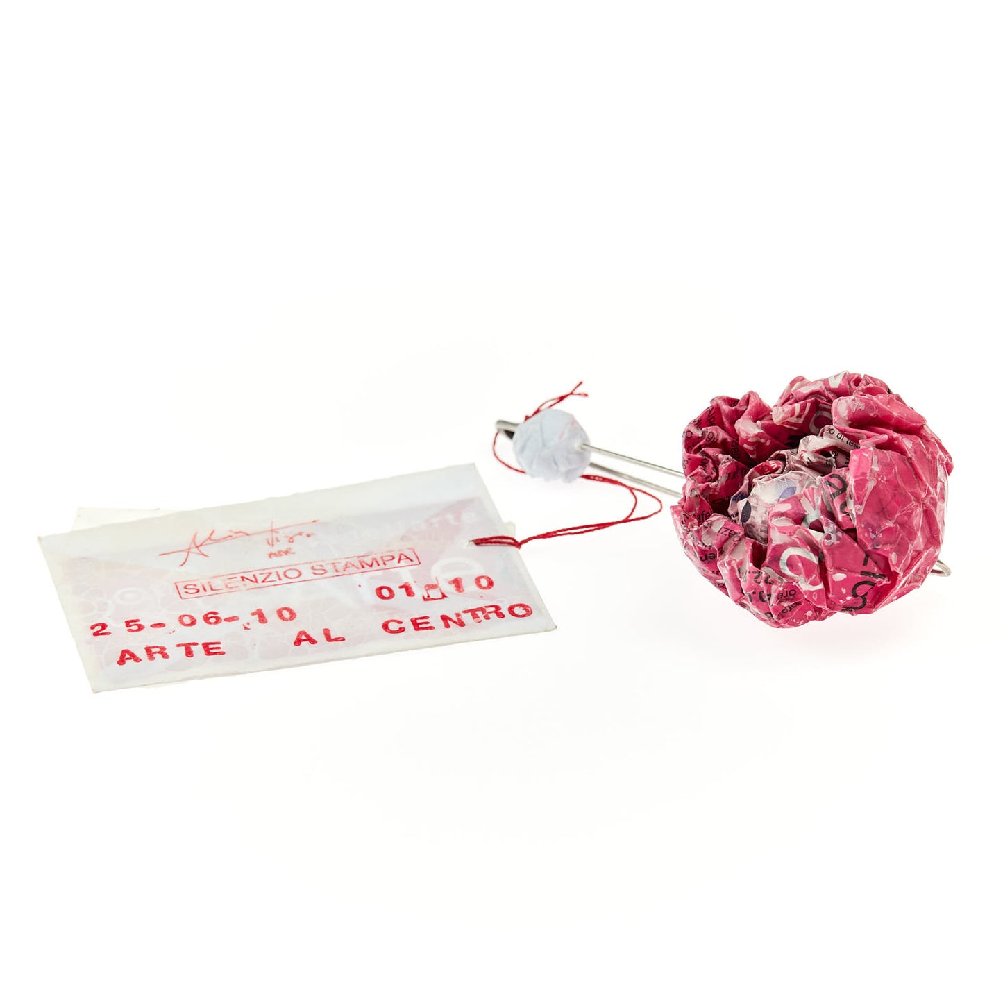 Brooch Paper flower