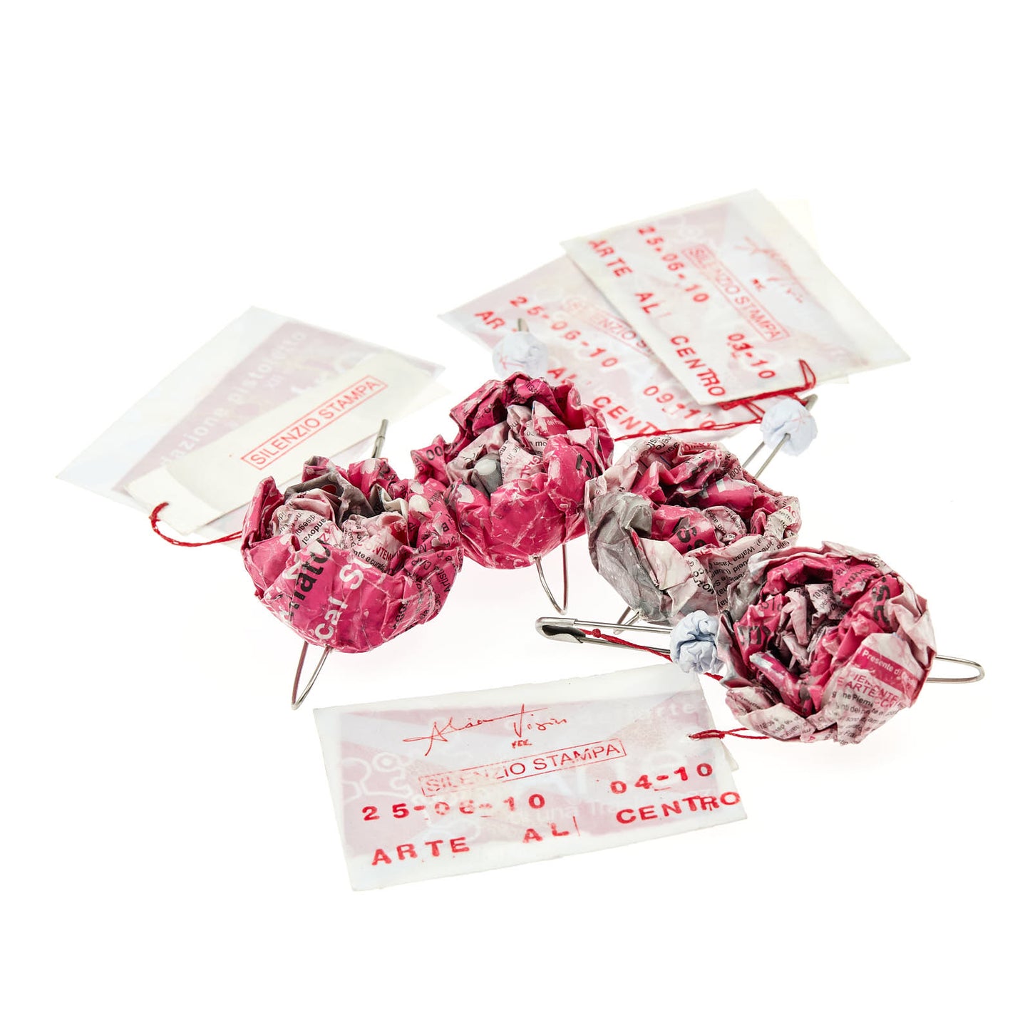 Brooch Paper flower