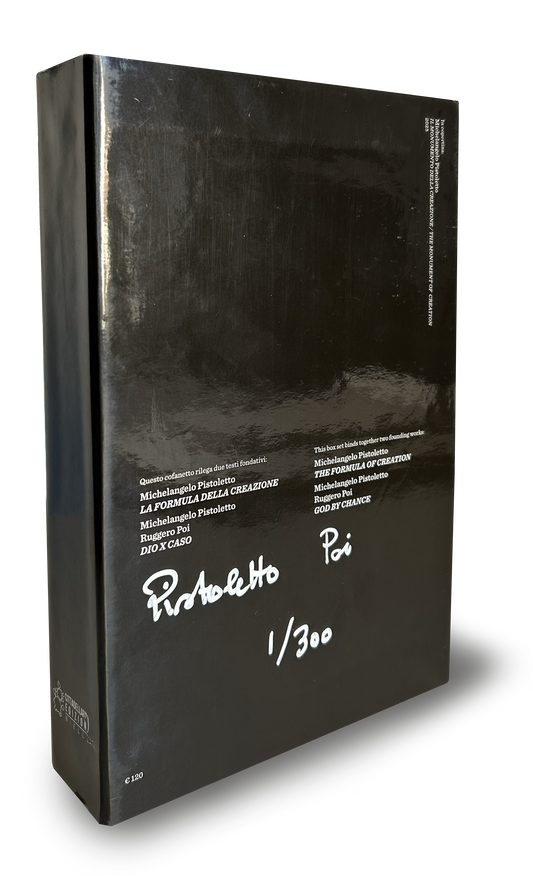 Cofanetto d'artista firmato da Michelangelo Pistoletto - Collector box set signed by Michelangelo Pistoletto