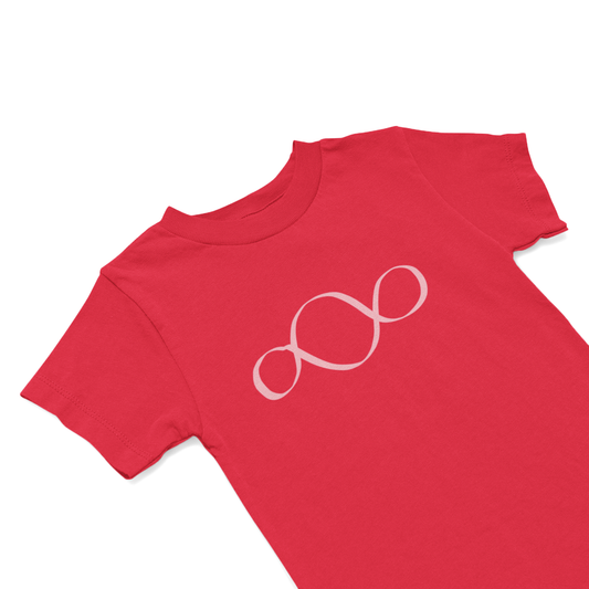 T-shirt Child print (red)